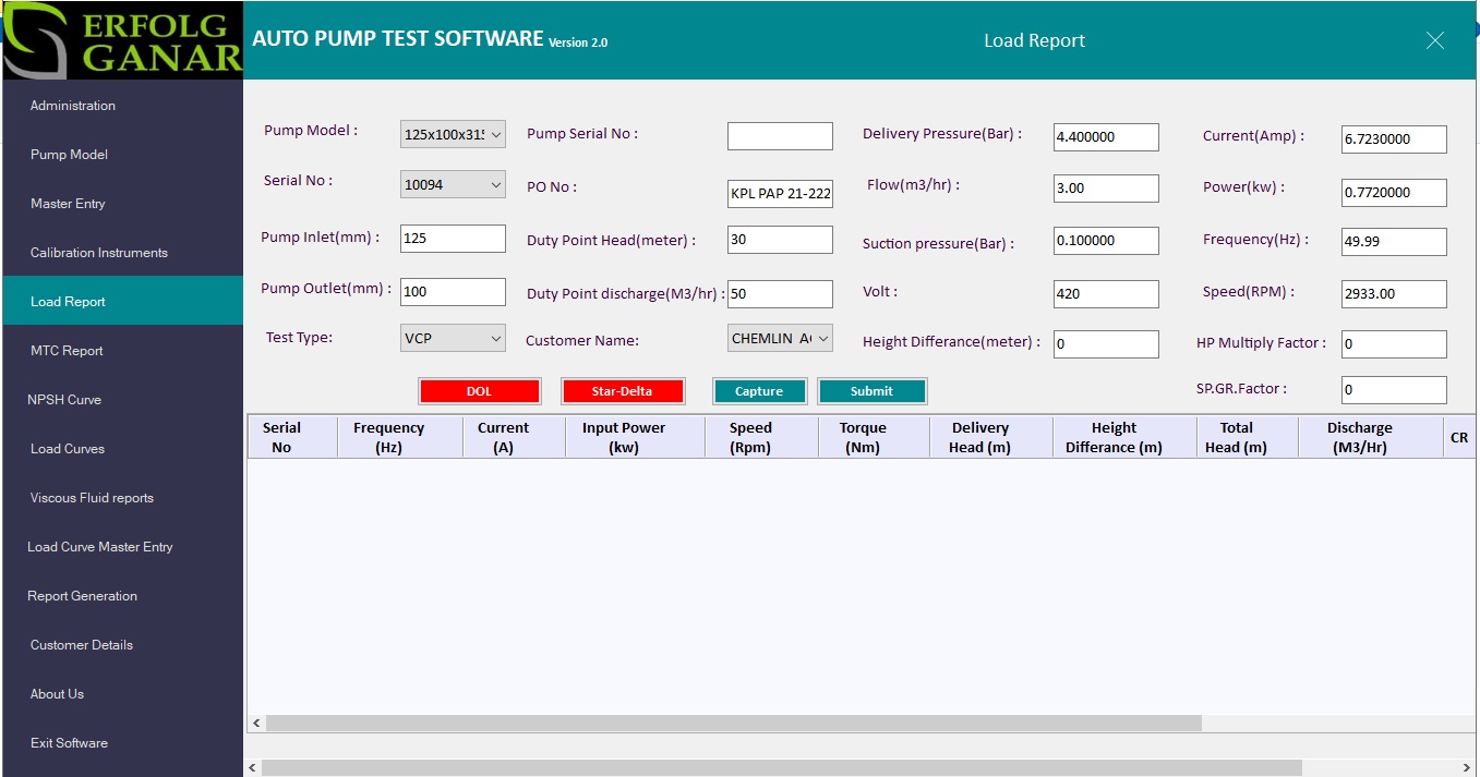 Pump Selection Software